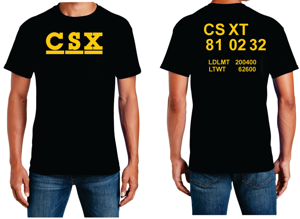 CSX Hopper Car Recording Marks Shirt