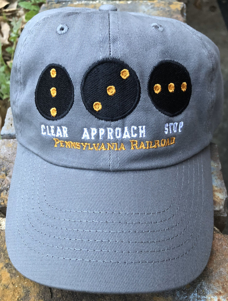 Pennsylvania Railroad Position Signal Embroidered Cap